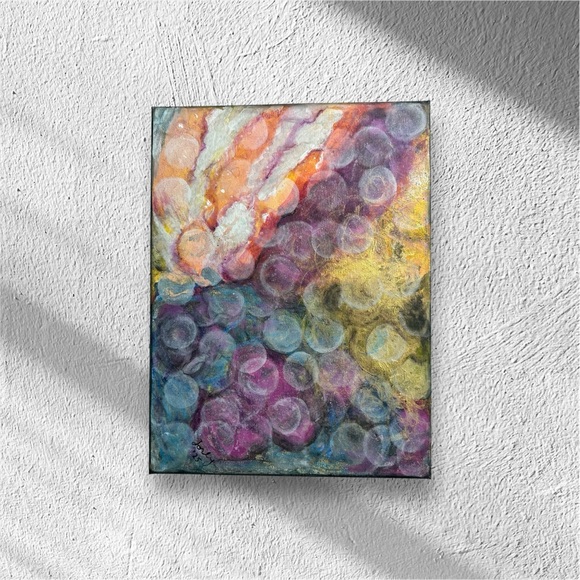 Abstract Multicolor Canvas Art - Picture 4 of 16